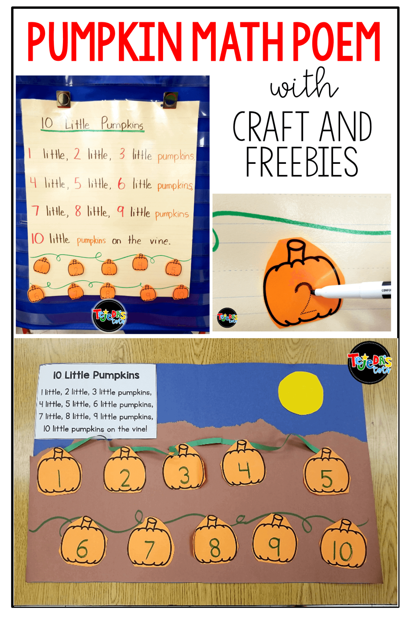 Poem, Craft, and Jokes for some Pumpkin Fun!