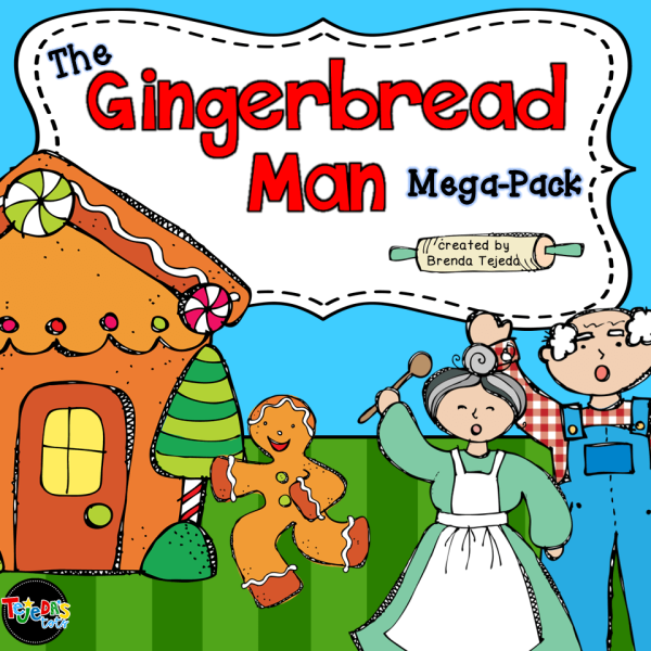Gingerbread Man Activities Mega-Pack