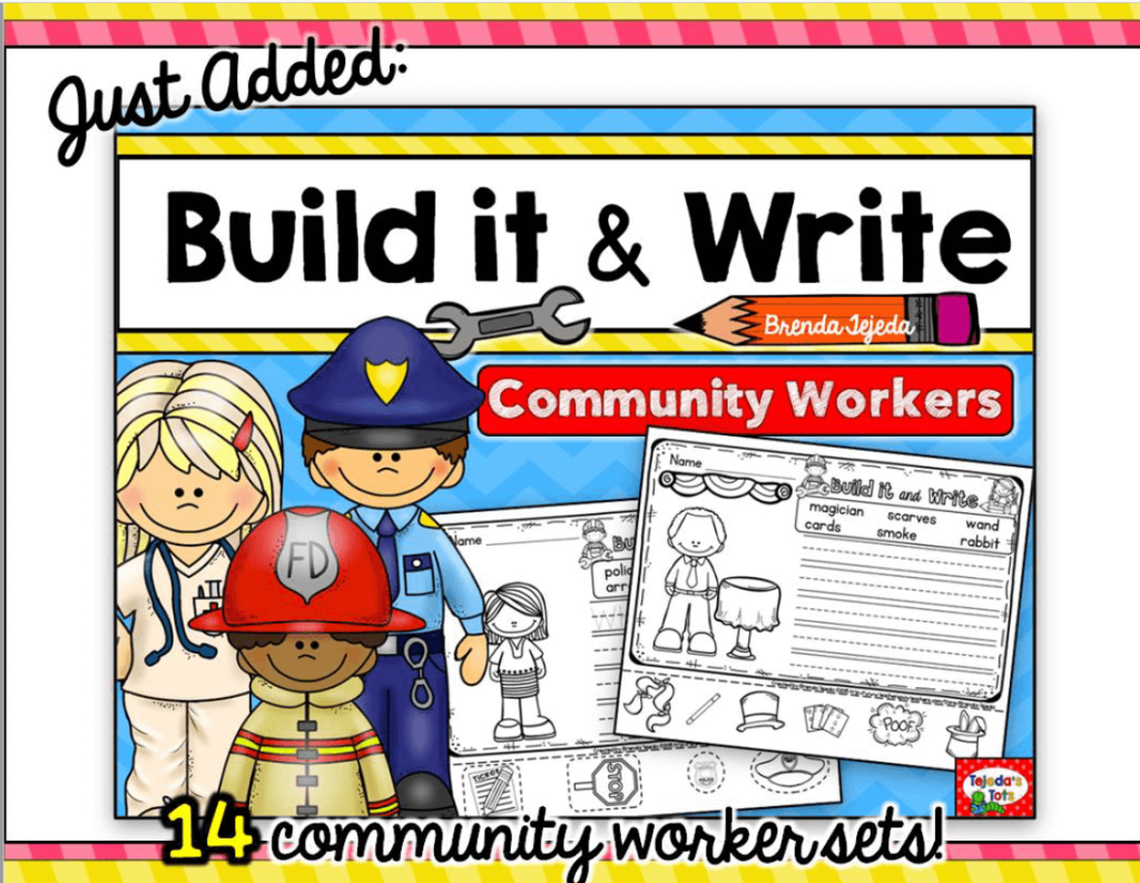 Writing Activities Bundle: Build it & Write