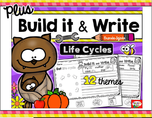Writing Activities Bundle: Build it & Write