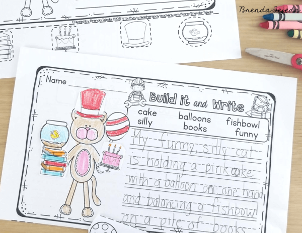 Writing Activities Bundle: Build it & Write