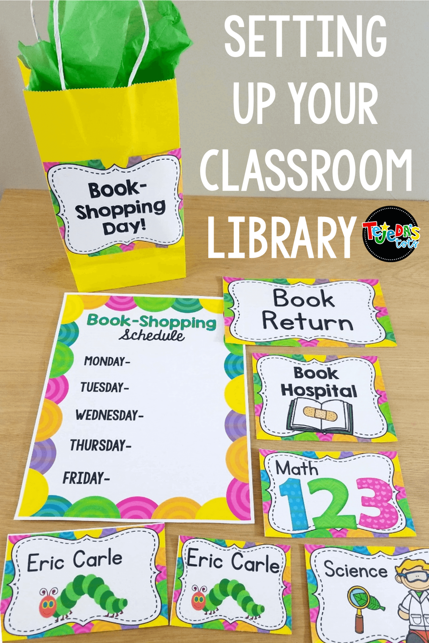 Setting Up and Organizing Your Classroom Library