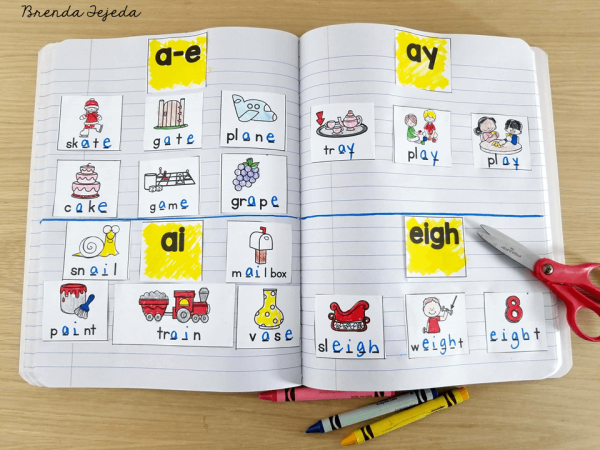 Phonics Word Works Sorts Interactive Notebook
