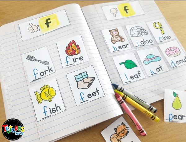 Phonics Word Works Sorts Interactive Notebook