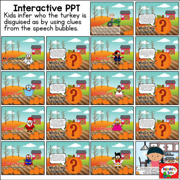 Disguise a Turkey: Making Inferences