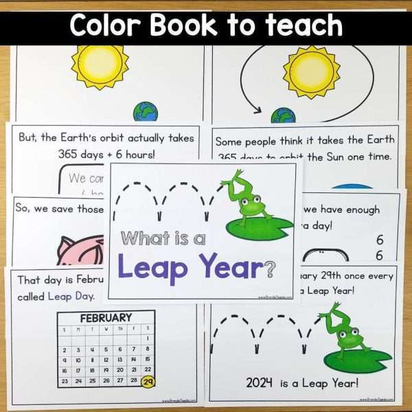 Leap Year Activities 2024 | Leap Day Writing | February 29 | Leap Frog