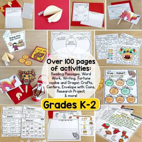 Lunar New Year 2026 Chinese New Year of the Horse Lantern Craft Writing Activity