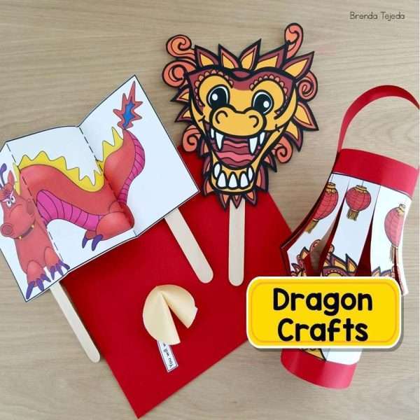 Lunar New Year 2026 Chinese New Year of the Horse Lantern Craft Writing Activity