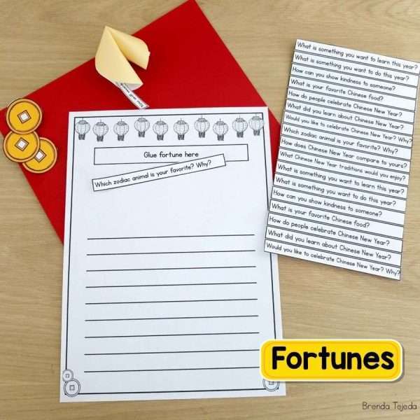 Lunar New Year 2026 Chinese New Year of the Horse Lantern Craft Writing Activity