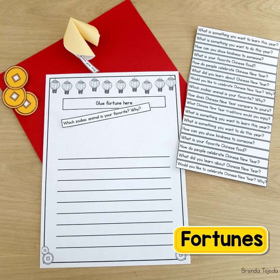 Lunar New Year 2026 Chinese New Year of the Horse Lantern Craft Writing Activity - Image 27