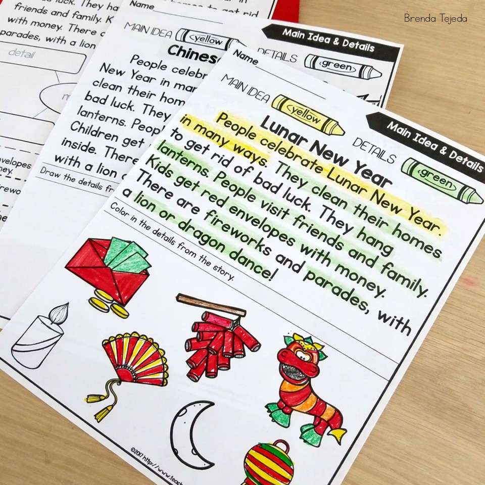 Lunar New Year 2026 Chinese New Year of the Horse Lantern Craft Writing Activity - Image 21