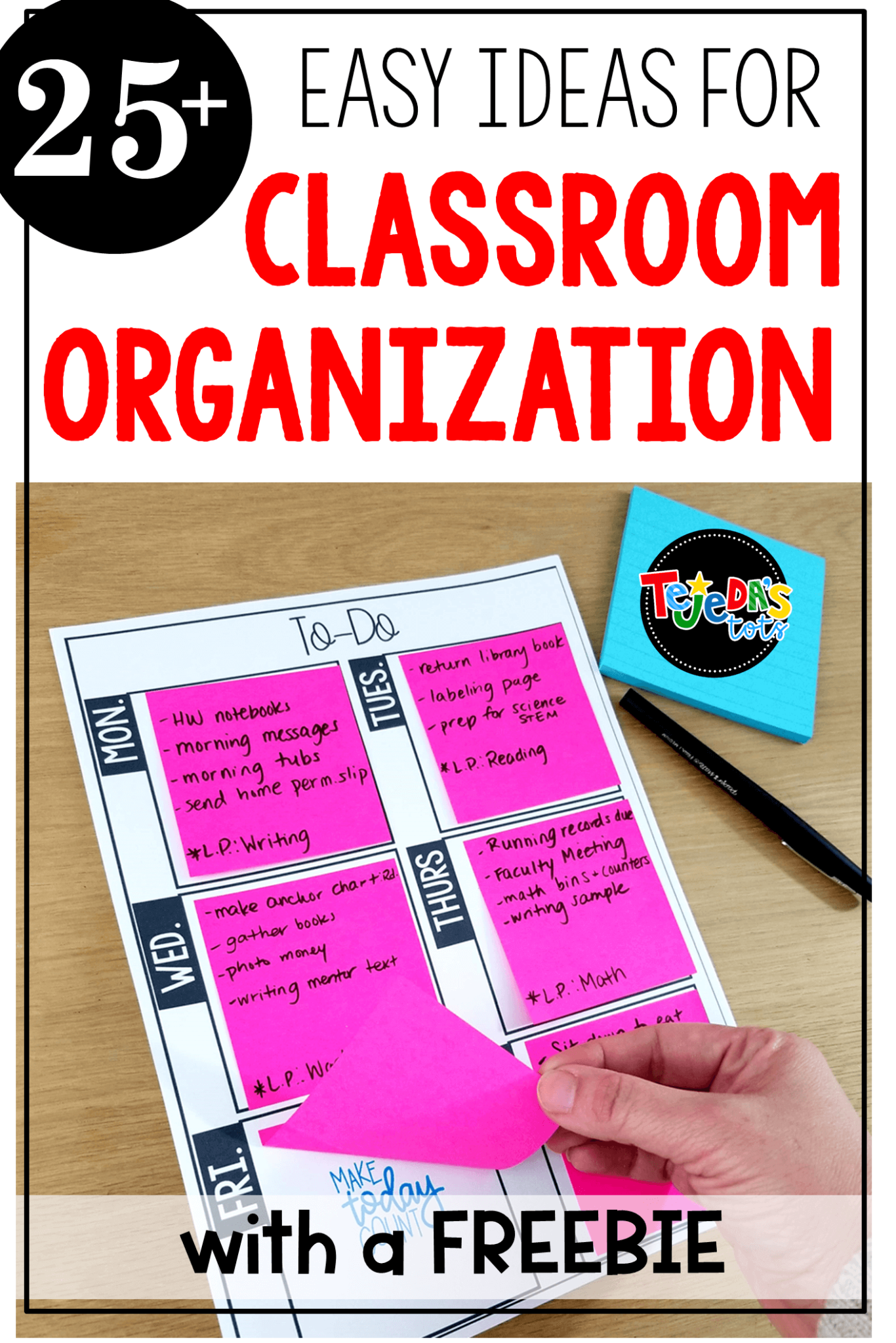25+ Classroom Organization Tips For the New Year
