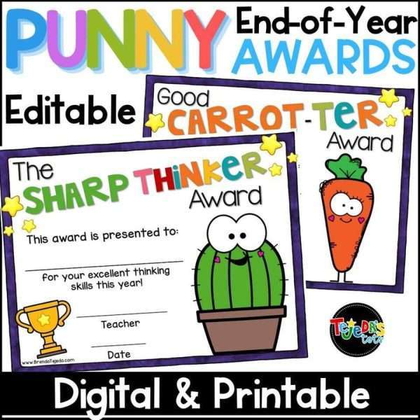 End of the Year Activities Bundle : Memory Book, Student Awards, Gift Tags