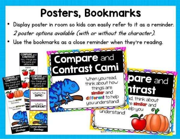 Compare and Contrast Cami Chameleon