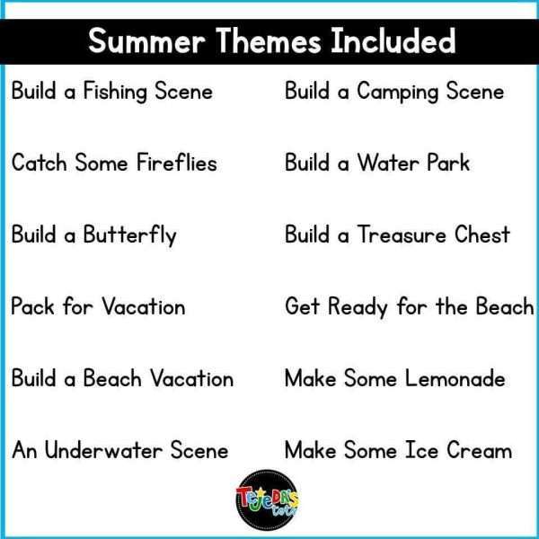 Digital Build it Activities: Summer