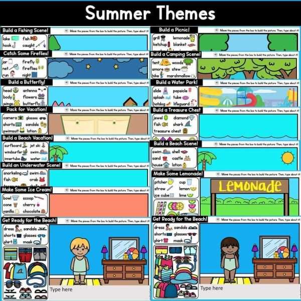 Digital Build it Activities: Summer