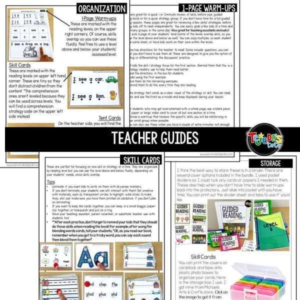 Guided Reading Activities Level A