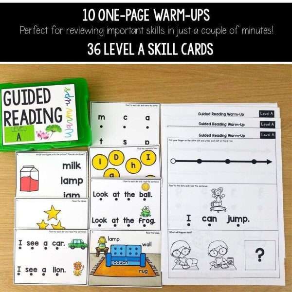 Guided Reading Activities Level A