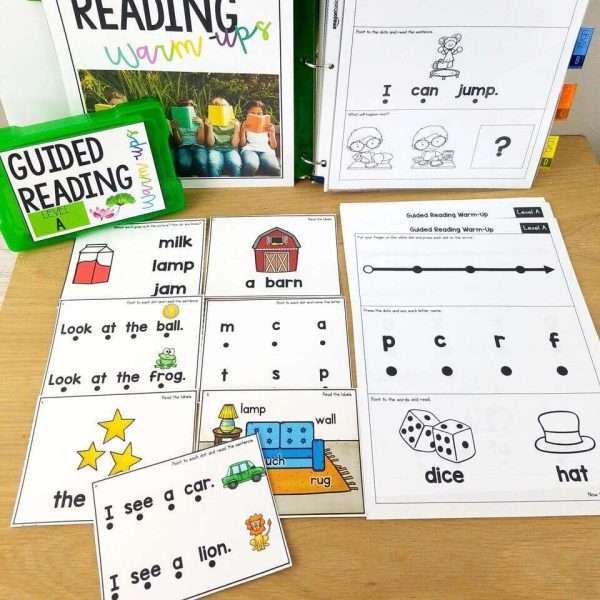 Guided Reading Activities Level A