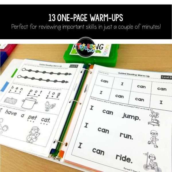 Guided Reading Activities Level B