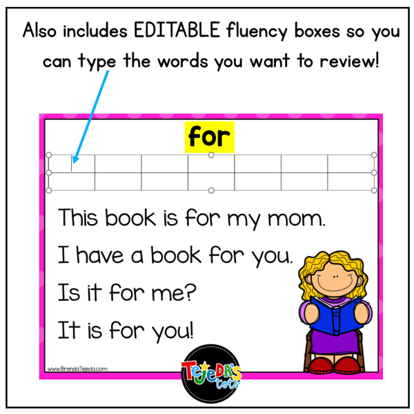BUNDLE: Digital and Printable Sight Word Fluency Cards | Distance Learning