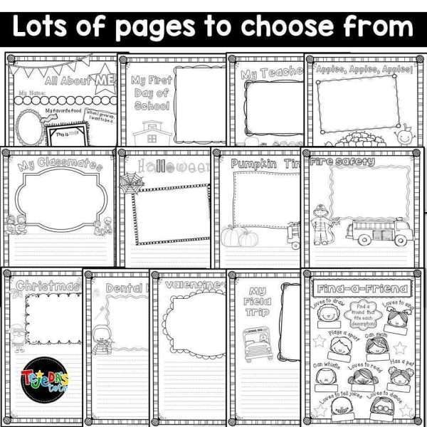 YEAR-long Scrapbook with End-of-Year Memory Book
