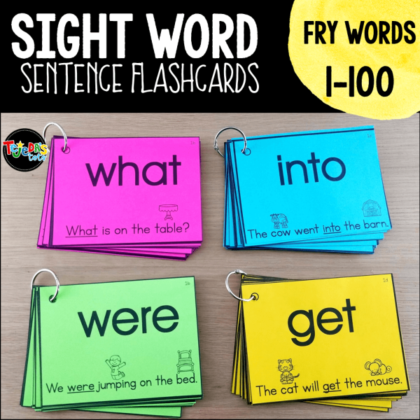Sight Words Bundle 1