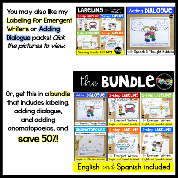 Adding Onomatopoeias: Writing with Sound Words