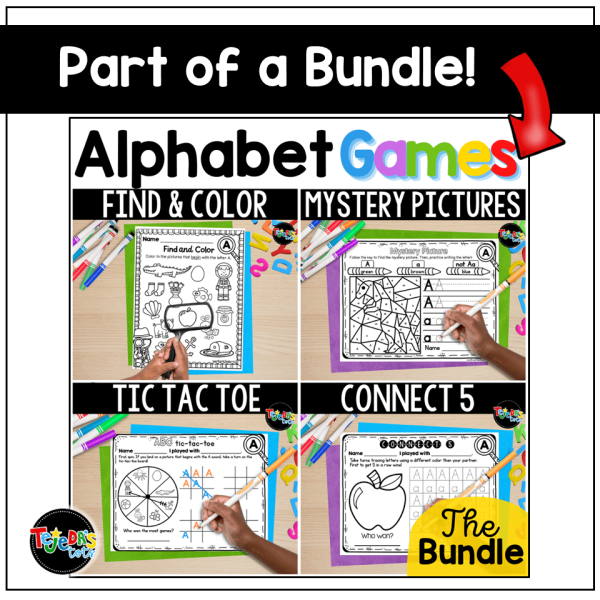 Alphabet Games: Mystery Pictures