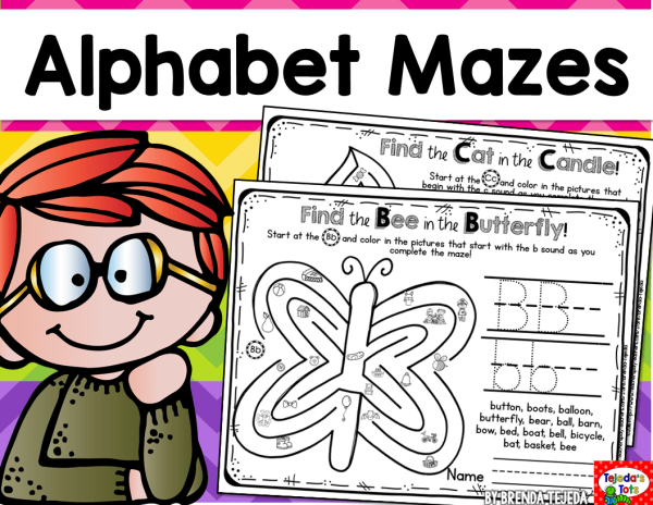 Alphabet Mazes