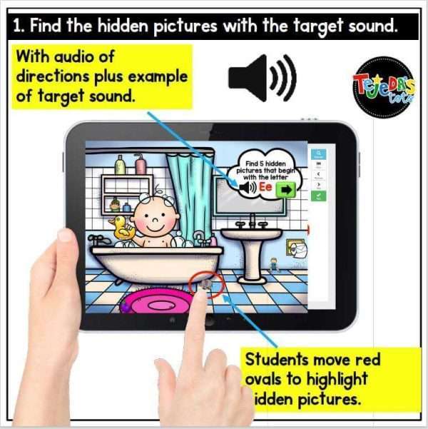 Alphabet BOOM Cards: Digital Phonics A-M