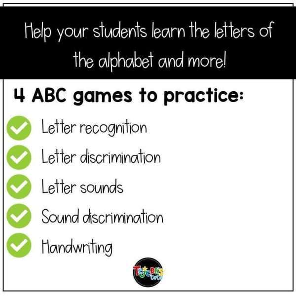 The Alphabet Games: BUNDLE