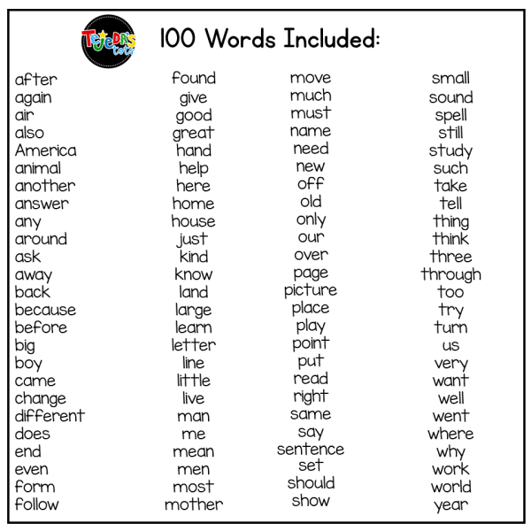 DIGITAL Sight Word Fluency Cards: FRY Words 101-200 | Distance Learning