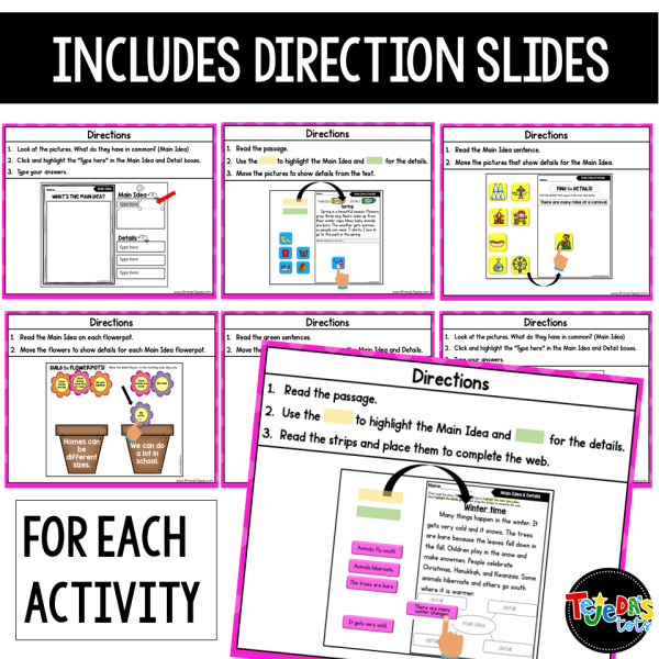 DIGITAL: Main Idea and Supporting Details