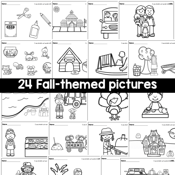 Labeling for Emergent Writers: Fall