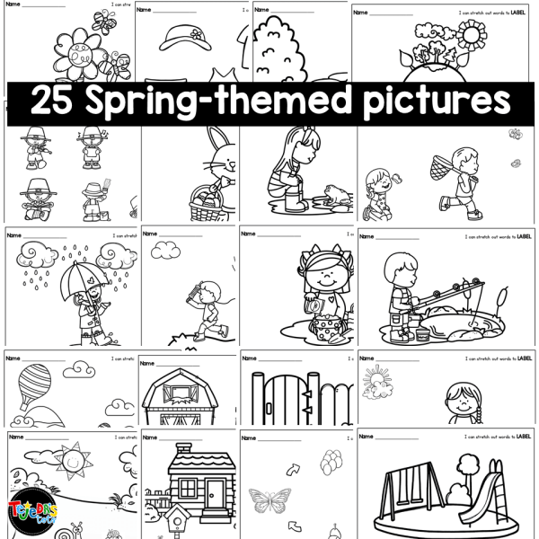 Labeling for Emergent Writers: Spring