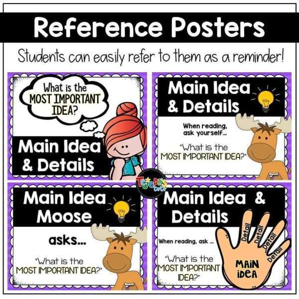 Main Idea and Supporting Details