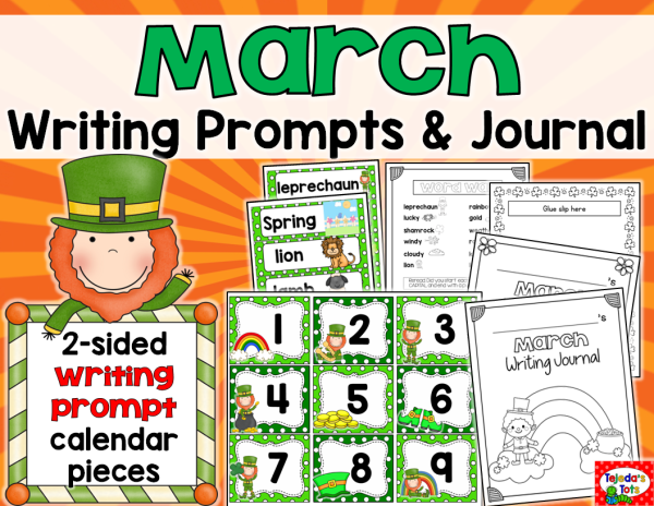 March Writing: Prompts & Journal