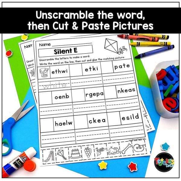 Phonics Worksheets - Phonics Scramblers