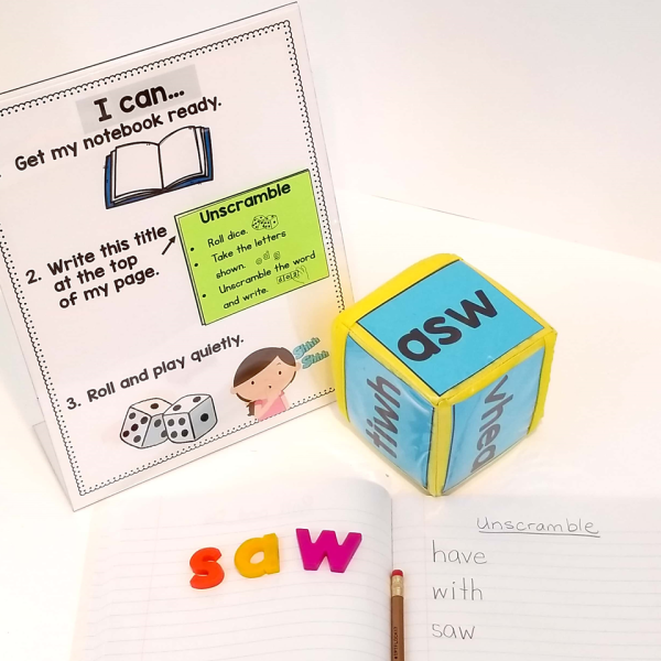 Pocket Dice Cards: Sight Words