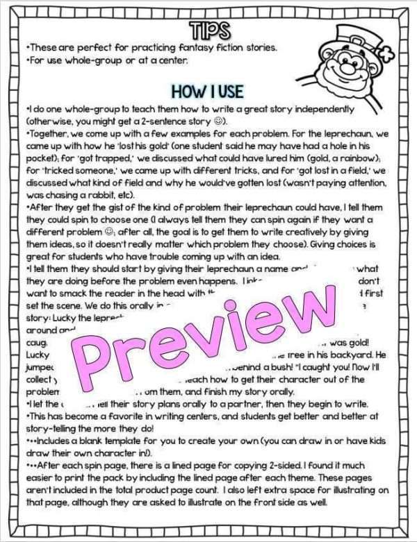Writing: Spin-a-Story