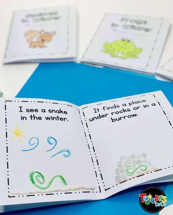 Animals in Winter: 9 Foldable Readers - Image 2