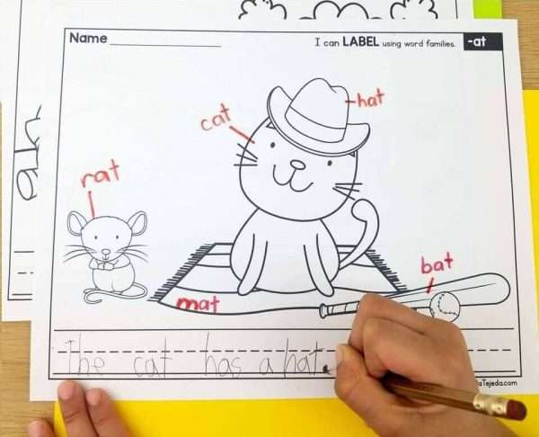 Label and Write: PHONICS Edition