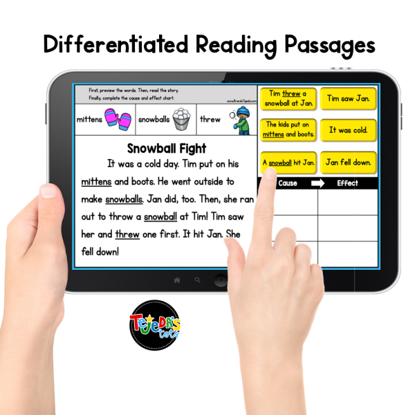 DIGITAL: Cause and Effect Comprehension Strategy