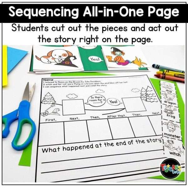 Sequencing and Story Retell Pop-ups and Pocket Chart Cards SET 1