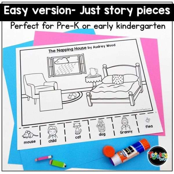 Sequencing and Story Retell Pop-ups and Pocket Chart Cards SET 1