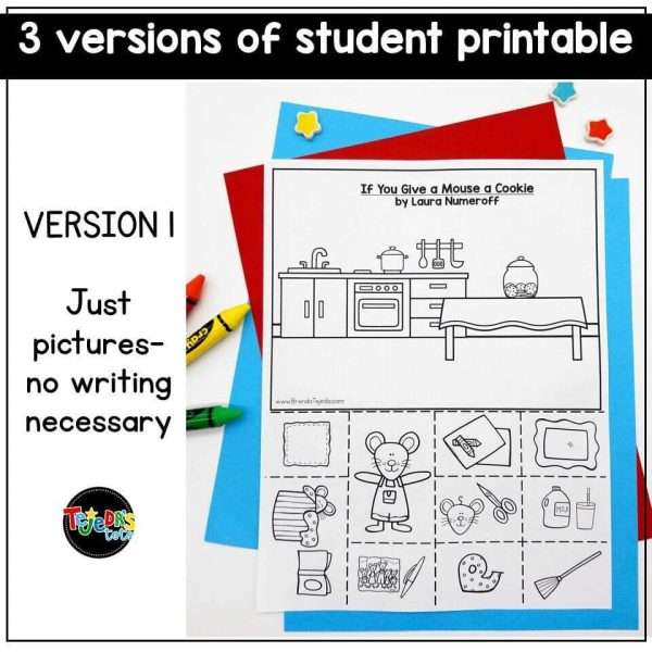 Sequencing and Story Retell Laura Numeroff Books