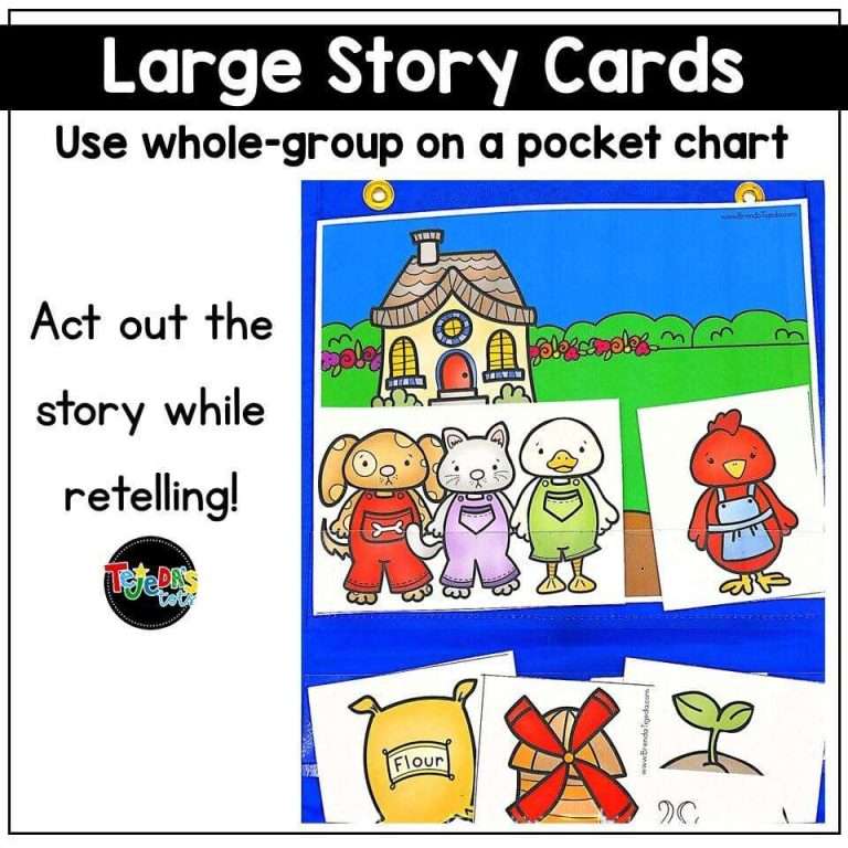 Sequencing and Story Retell Pop-ups and Pocket Chart Cards BUNDLE ...