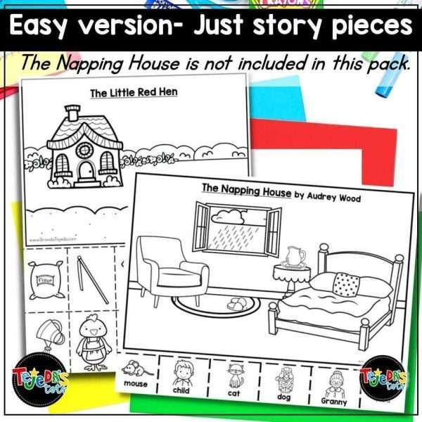 Sequencing and Story Retell Pop-ups and Pocket Chart Cards Fairy Tales