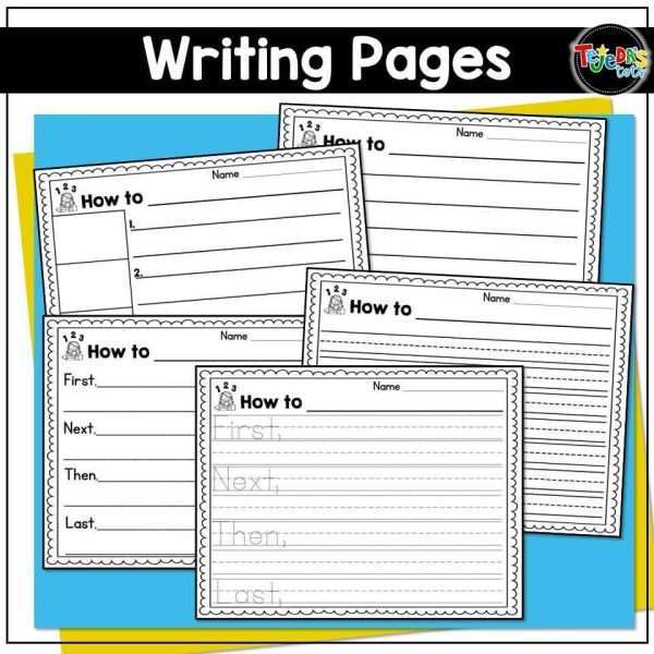 How-to Writing Pages Hands-on Sequencing